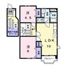 ソレイユ 2LDKの間取り