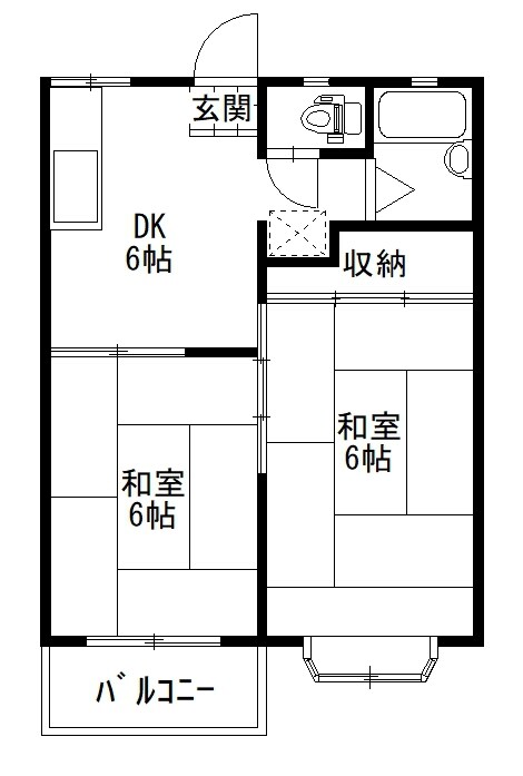 間取り図 エスポワールC