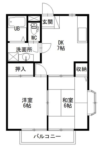 間取図 プロヴァンスA