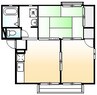 ＭＫコーポ 2DKの間取り