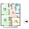 サンライフメートＡ・Ｂ 3DKの間取り