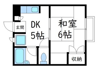 間取図 コーポラス栄光