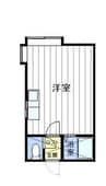 札幌市営地下鉄東西線/西２８丁目駅 徒歩14分 3階 築27年 1Rの間取り