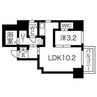 レガーロ札幌ステーション 1LDKの間取り