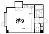 メゾワール裏参道 1Rの間取り