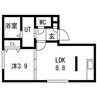 NORTH WING(南8西14MS) 1LDKの間取り