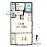 イングレッソ南7条 1LDKの間取り