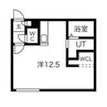 Resitrust 1Kの間取り