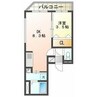 クラークサイドSAPPORO 1DKの間取り