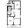ASTAGE八軒 2LDKの間取り