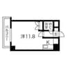 ネオアージュ裏参道 1Rの間取り