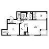 RESIDENCE　SHINMEI　北円山 2LDKの間取り
