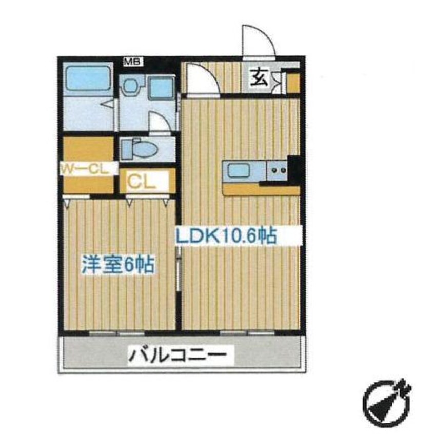 間取図 プライムレジデンス神明
