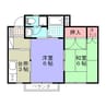 メゾンド加納3 2Kの間取り