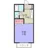 ファランドール松尾 1Kの間取り