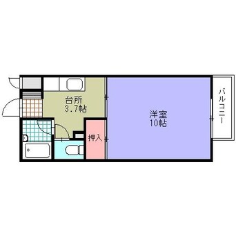 間取図 メゾンベルディ