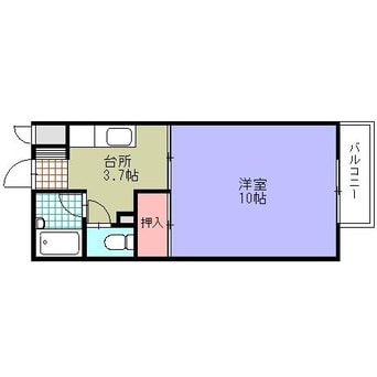 間取図 メゾンベルディ
