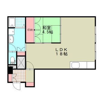 間取図 チサンマンション盛岡