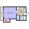 エストワン本町 1Kの間取り