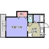 エストワン本町 1Kの間取り