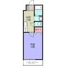 ボアソナードⅤ 1Kの間取り