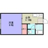 ＡＰムライ 1Kの間取り