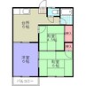 サニーハイツ山岸 3Kの間取り