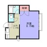 Ｍ.Ｓヴィレッジ 1Kの間取り