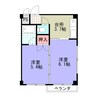 Ｍ.ＳヴィレッジⅡ 2Kの間取り