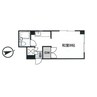 アシスト盛岡マンション 1Rの間取り