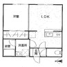 SBC　Ⅱ 1LDKの間取り