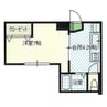 アヴァンセ本町 1Kの間取り
