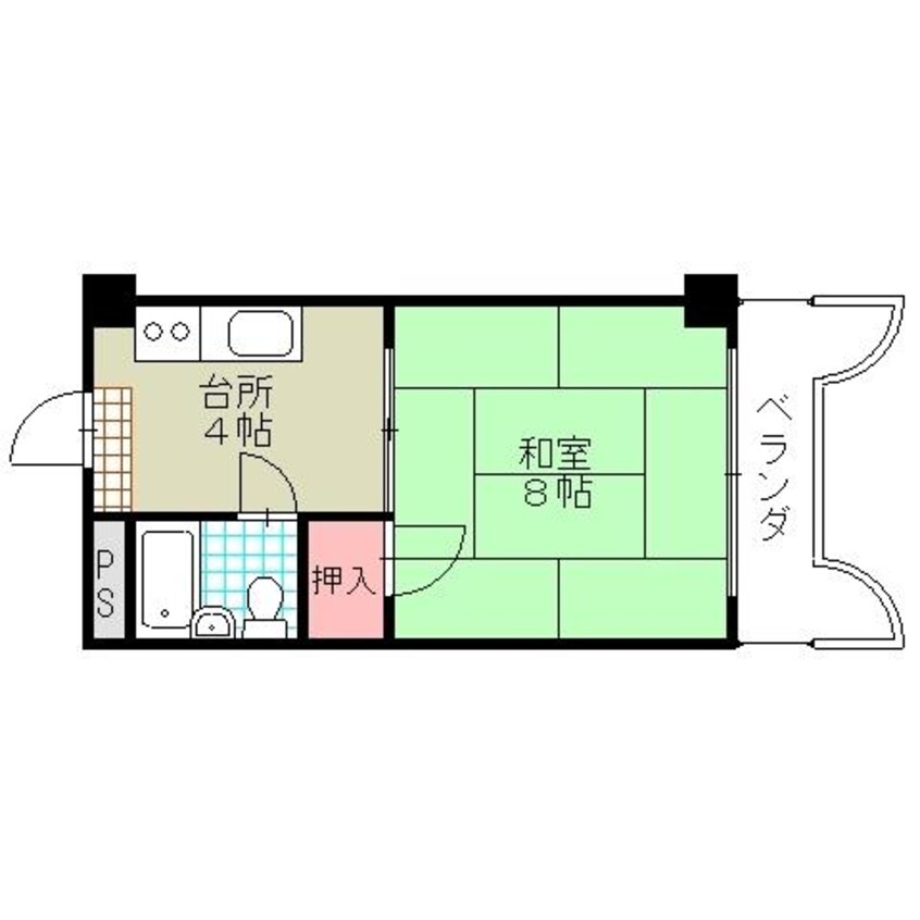 間取図 シャルム小野
