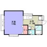 メゾンSY 1Kの間取り