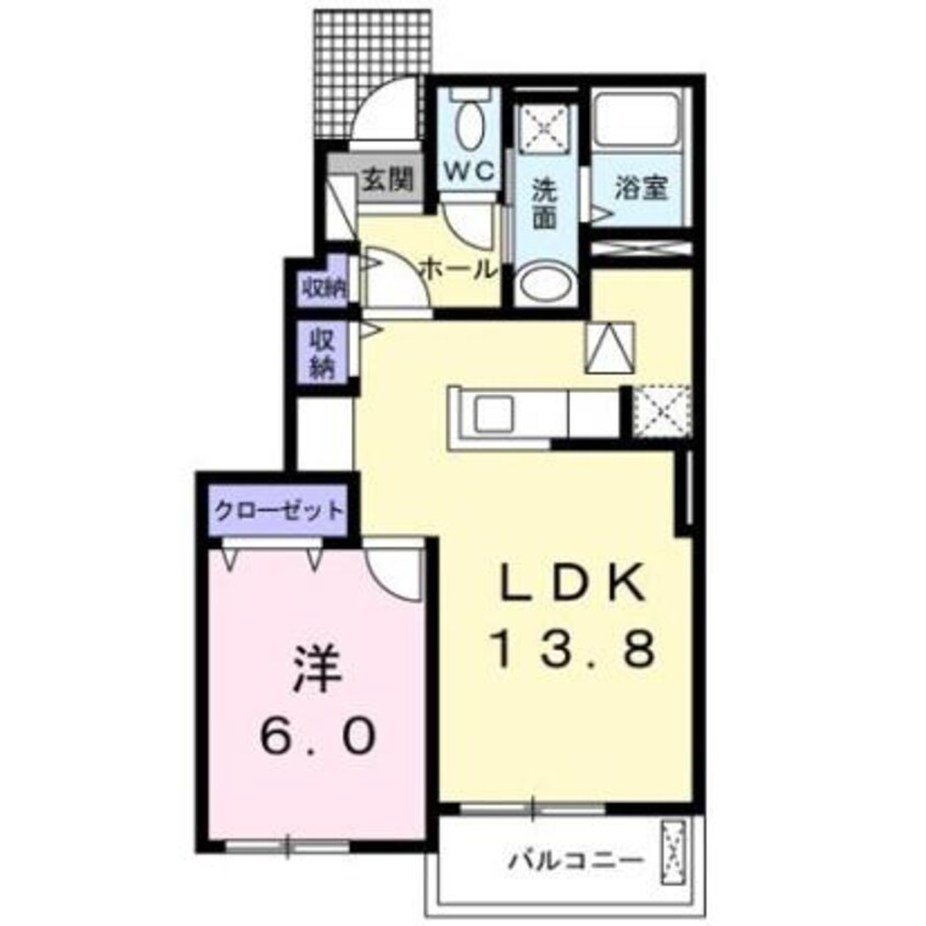 間取図 ベアヴァーレA