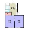 サンバーストS 2Kの間取り