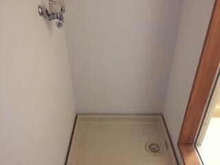 洗濯機置き場 コーポアクア
