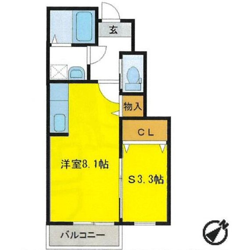 間取図 ザ・グランメゾン盛岡
