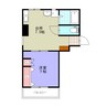 ＮＳビル 1DKの間取り