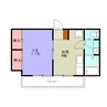 ＮＳビル 1DKの間取り