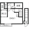 エーレ 1SRの間取り