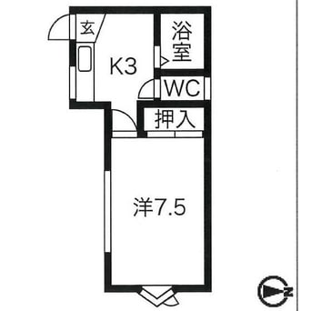 間取図 グリーンハイツ