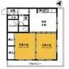 マンションストーク 2DKの間取り