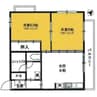マンションストーク 2DKの間取り