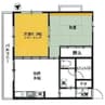 マンションストーク 2DKの間取り