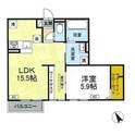 アルファコートの間取図