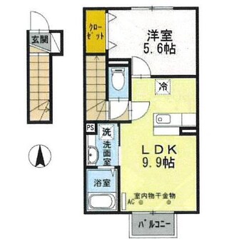 間取図 クレディ