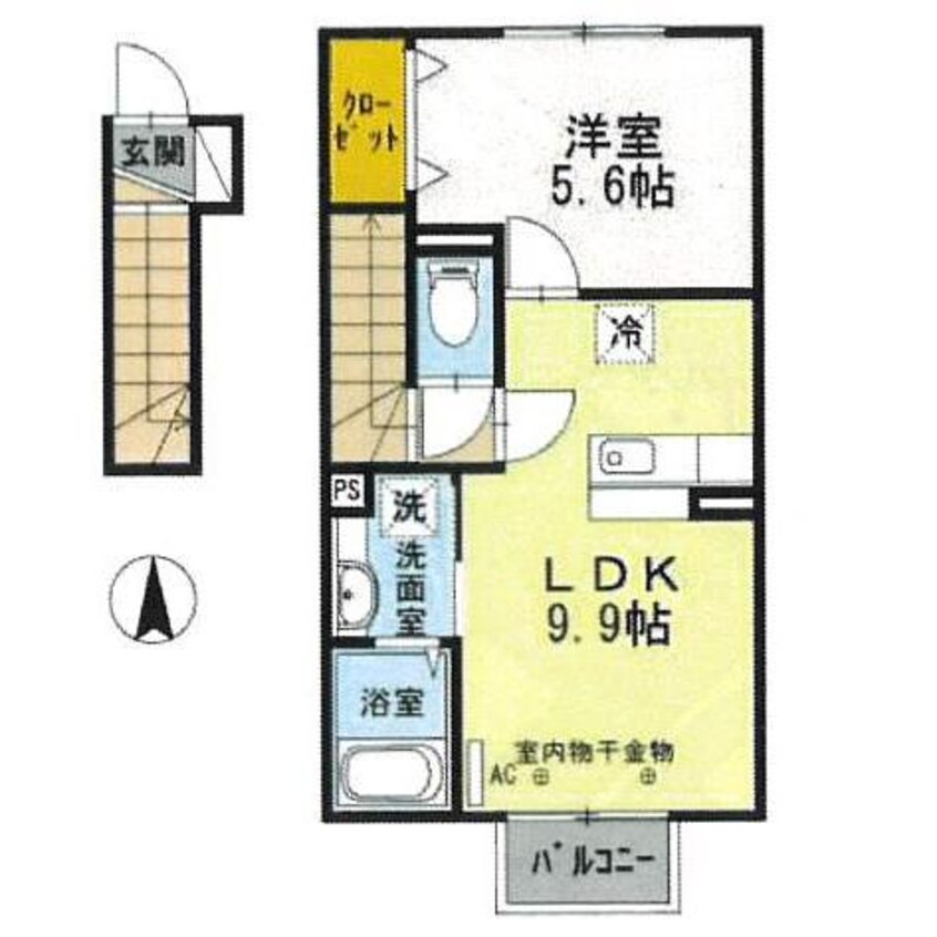 間取図 クレディ