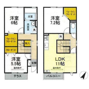 間取図 カシオペアヒルズ