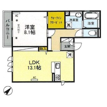 間取図 ウィルコート
